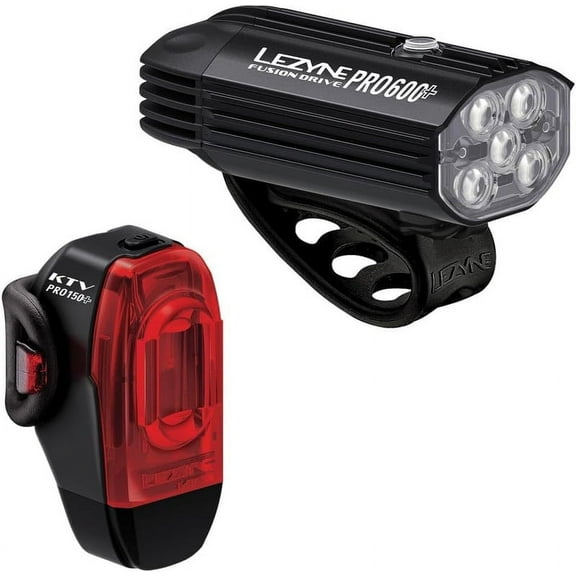 Lezyne Fusion Drive Pro 600 /KTV Drive Pro , Light, Set, Black