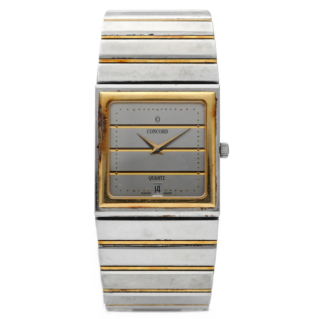 Concord Mariner SG 15 81 533 1V1 Two Tone 18K Steel Rectangle Quartz concord-mariner-sg-15-81-533-1v1-two-tone-18k-steel-rectangle-quartz