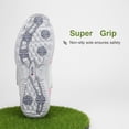 thumbnail image 4 of Waterproof Golf Shoes for Kids Children Boys Girls Spikeless with Hook and Loop Strap, 4 of 7