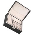 thumbnail image 2 of pitrice Jewelry Storage Case Organizer Display Holder for Rings Women Girls Gifts Black, 2 of 9