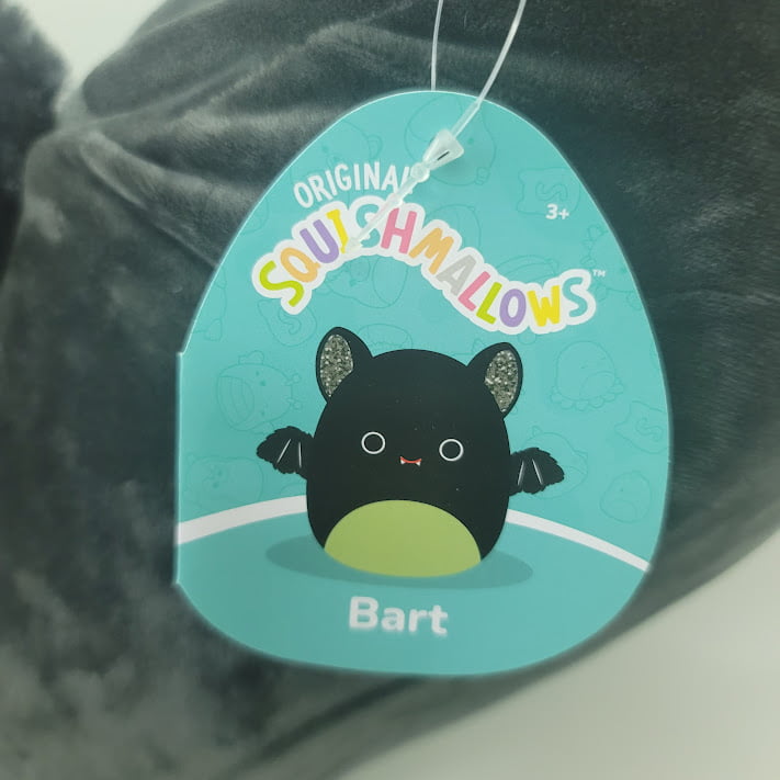 Squishmallows Official Kellytoys Plush 12 Inch Bart the Bat Fuzzy Wings  Ultimate Soft Stuffed Toy