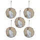 thumbnail image 1 of Precioso colgante de madera redondo de Navidad con estampado de animales Wmkox8yii fhajkh5599, 1 of 1