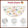 thumbnail image 3 of Haiem Dandelion Pattern Christmas Tree Skirt Merry Christmas Party Christmas Tree Decoration,New Year Decorations-36", 3 of 6