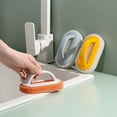 thumbnail image 4 of Jierger Sponge Kitchen Pot Brush with Handle, Reusable and Washable Eraser Cleaner for RustRemoval, SinkPot Dish Scrubber and Bathroom Decontamination Tool, 4 of 6