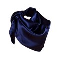 thumbnail image 1 of Opolski Women Headscarf Portable Popular Polyester Solid Color Satin Big Square Scarf for Daily Life, 1 of 8