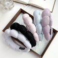 thumbnail image 4 of Women Braided Headband,for Face Washing,makeup Removal, Shower, 4 of 5