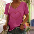 thumbnail image 2 of Birdeem T-Shirt Sans Manches à Col en V pour Femmes, Mode Décontractée, Imprimé, Chandail, 2 of 8