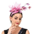 thumbnail image 1 of PEIXUN Foreign Trade Simulation Plastic Butterfly Hair Hoop Party Hair Accessories, 1 of 4
