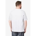 thumbnail image 2 of KingSize Men's Big & Tall Shrink-Less Lightweight Crewneck T-Shirt, 2 of 6