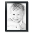 thumbnail image 2 of ArtToFrames 14" x 19" Black Satin Picture Frame, 14x19 inch Black MDF Poster Frame (WOM-5180), 2 of 8