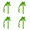 Green, variant on ChicYu 39.37in Large St. Patrick's Day Bows for Wreath,Wreath Bows Irish Holiday Tree Topper Bows for Front Door Saint Patrick's Day Decorations Supplies