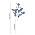 thumbnail image 4 of Flores artificiales de eucalipto ANGGREK para decoración del hogar 90 cm Azul, 4 of 8