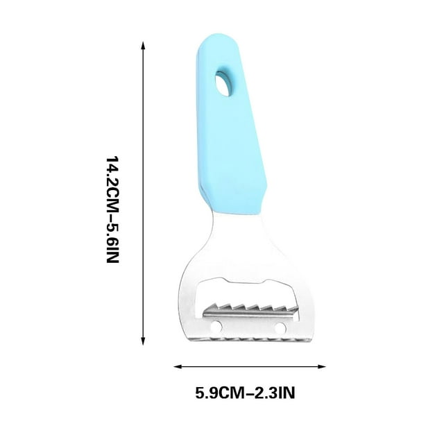 Fish Scale Remover Stainless Steel Scraper Brush Gill Cleaning Tool