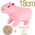 thumbnail image 1 of 18cm Capybara peluches animales de peluche marrón simulación esponjosa muñecas suaves juguetes muñecas de la vida Real niños Dirthday regalo de Navidad xuanjing  unisex, 1 of 2