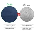 thumbnail image 2 of Tripumer L-Shaped Bath Mat Bathroom Floor Rugs Corner Shower Mat for Square Shower bathroom Navy Blue, 2 of 8