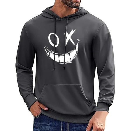MKLEKYY Pull-Over pour Femmes Mode Décontractée pour Hommes, Pull à Capuche à Manches Longues avec Cordon de Serrage