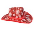 thumbnail image 4 of Sombrero de vaquero occidental Sombrero de de para disfraz borde liso Zulema Sombrero de vaquero, 4 of 8