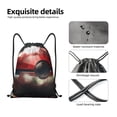 thumbnail image 4 of Pofeuu Pokemon for Water-Resistant 210D Drawstring Bag Compact Foldable Design Gym Yoga Travel Essentials Lightweight Carryall-Medium, 4 of 6