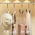 thumbnail image 3 of 5pcsVersatile Manganese Steel Round Hook - Perfect for Hats, Ties, Scarves & Bags, Strong Load-Bearing, Non-Deformable, 3 of 4