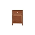thumbnail image 3 of Glory Furniture Izzy 1 Drawer/1 Door Wood Nightstand End Table, Oak, 3 of 7