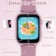 thumbnail image 5 of Reloj inteligente Luyiilo para niños con juegos de rompecabezas, cámara HD, color rosa, 5 of 7