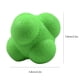 thumbnail image 3 of Soidarity Pelota de entrenamiento Hexagonal de 3 uds., pelota de reacción divertida para exteriores, pelota de silicona para coordinación de agilidad, Gimnasios en casa verde Soidarity HW4311-04, 3 of 6