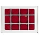 thumbnail image 2 of 12 Bolas Navideñas de Terciopelo Flocadas, Adornos Navideños de Plástico, Adornos Colgantes Decorativos para Árbol de Navidad, Decoración de 2,4 Pulgadas, 2 of 7