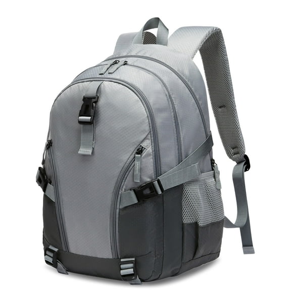 Mochila BLUEFAIRY para adolescentes, niños y niñas, 18 litros, color gris