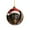 #05, variant on chaungfeng Christmas Animal Acorn Ornaments, A Animal in The Tree Hole 2D Acrylic Hanging Ornament, Cute Animal with Santa Hat for Pet Lover, Holiday Winter Home Decor Party Supplies (#01)
