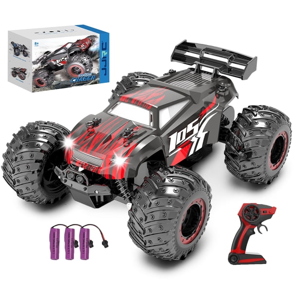 2WD 2.4GHz RC Coche de alta velocidad 1/18 15 km / h 4CH RC Buggy All Terrains Juguetes para niños JShteea El nuevo