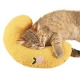 thumbnail image 2 of Pet Sleeping Pillow Ultra Soft Fluffy Dog Cat U-shaped Pillow Calming Toy Pet Supplies for Joint Relief, 2 of 8