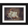 thumbnail image 1 of Miziolek, Anna 14x11 Black Ornate Wood Framed with Double Matting Museum Art Print Titled - Dandelions, 1 of 4