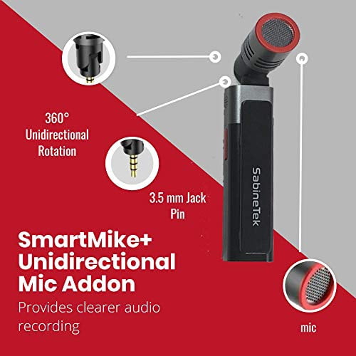 SabineTek SmartMike+ PRO Bundle Mini Travel Voice Amplifier True