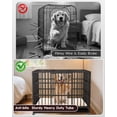thumbnail image 5 of Petorldog 48-Inch Heavy Duty Dog Crate for Large Dogs with Lockable Wheels and Spacious Capacity, 5 of 5