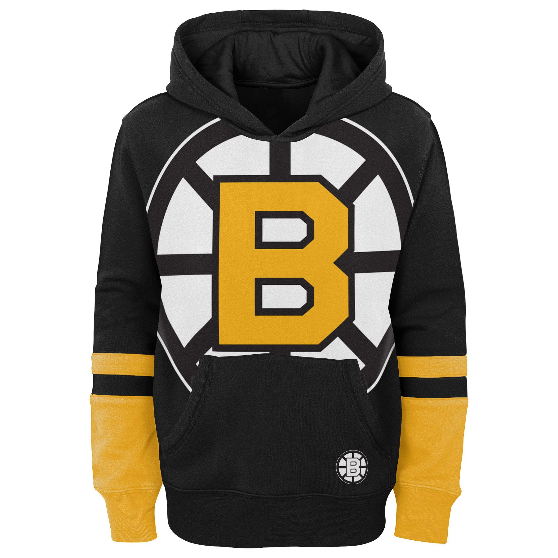 Outerstuff Prevail Hooded Pullover - Boston Bruins - Youth - Boston Bruins - M