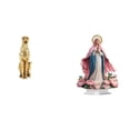 thumbnail image 1 of Escultura de de acrílico dorado, adorno decorativo independiente para centro de mesa, oficina, hogar, fiesta, estantería, festival., 1 of 8