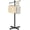 2-Supports-Black, variant on 42-48 Inch Adjustable Height Shopping Bag Rack, Heavy Duty Metal T-shaped Grocery Bag Holder for Retail Stores, Large Bag Display Stand for Malls,Vendor,Boutique,Trade Show, 2 Arms,White