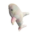 thumbnail image 2 of Plush Shark Pillow Colorful Soft Sleeping Pillow Toy Stuffed Animal Doll Back Cushion Kids Gift, 2 of 7