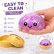 thumbnail image 3 of Juguete squishy de dumpling morado con glitter y sorpresa Binkahui, 3 of 9
