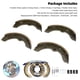 thumbnail image 3 of 101823201, Baja Tasa De Desgaste Fácil Instalación Rendimiento De Frenado Estable Carro De Zapatas De Freno Kit De Resorte Estructura Robusta Para Reparación, 3 of 7