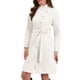 thumbnail image 4 of Abrigo Peacoat Chic para Mujeres Invierno con Cuello Alto, Botones y Cinturón, Color Blanco, 4 of 6