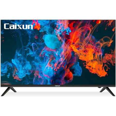 Caixun Android TV 43-Inch Smart LED TV 4K EC43S1UA - Ultra HD Flat Screen Television with HDR10 and Voice Remote, Bluetooth (2021 Model 43" TV)