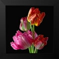 thumbnail image 2 of Reynolds, Richard 20x20 Black Modern Framed Museum Art Print Titled - Parrot Tulips 2, 2 of 5
