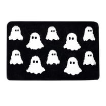 Bathroom rug sets Halloween imitation floor MATS, living room and bedroom decorative MATS, bathroom water-absorbing, anti-slip and easy-to-maintain door MATS
