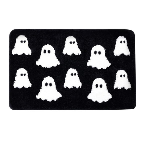 TopLLC Area Rug, Rugs for Living Room, Washable Area Rug Halloween Imitation Floor Mats Living Room Bedroom Decorative Mats Bathroom Absorbent Non-slip Easy To Care Door Mats The carpet