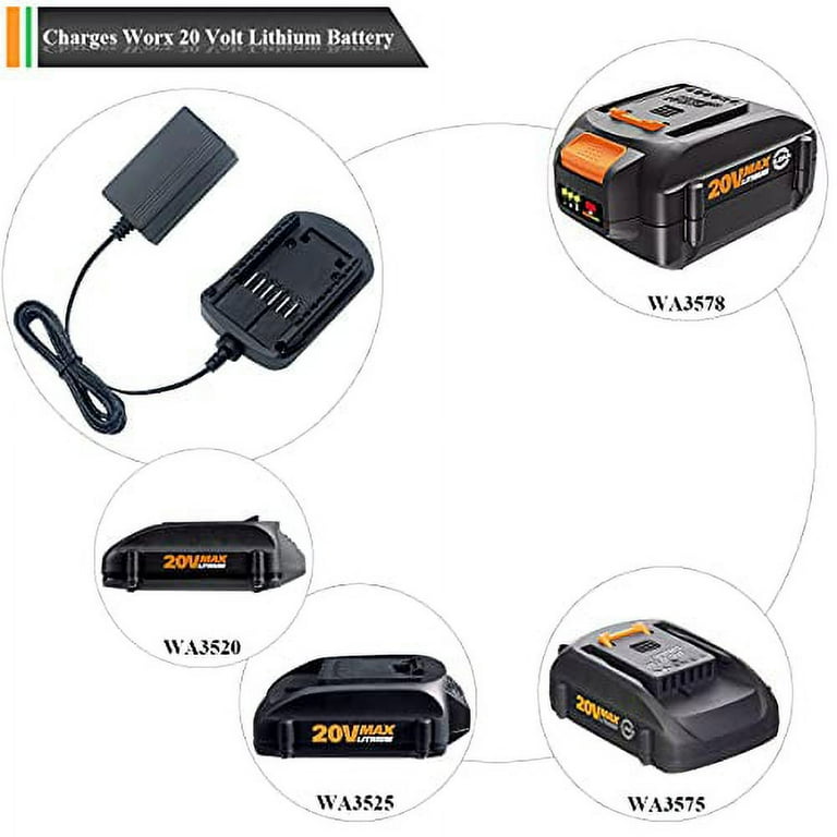 Dual Port Worx Weed Eater Charger Worx Weed Eater Battery Charger