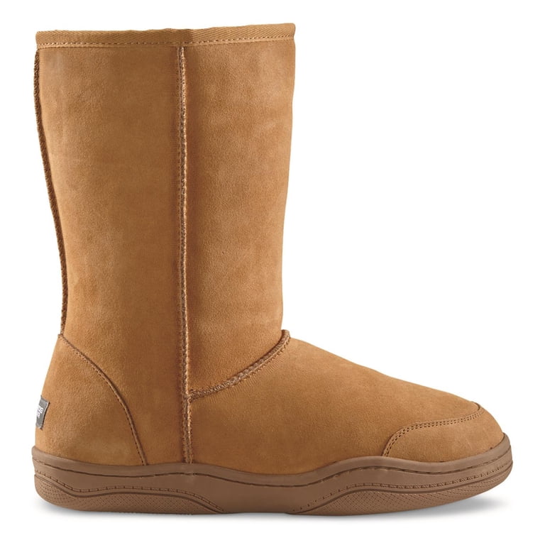 Guide Gear Suede Boots Sheepskin Footbed Mens 12 Unused Minor Imperfections guide gear mens boots size 12 Field Tested Lace Up  main image 3