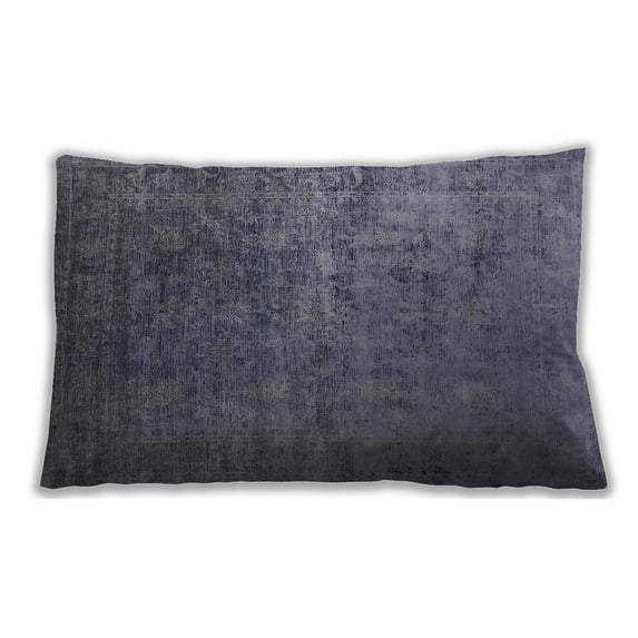 Ahgly Company Indoor Rectangular Mid-Century Modern Lumbar Throw Pillow, 13 inch by 19 inch