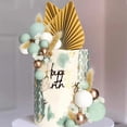 thumbnail image 3 of Pastel de cumpleaños Decoración floral Bolas de espuma Accesorios para hornear fiesta de cumpleaños, 3 of 7