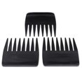 thumbnail image 1 of Bunblic 2 4pack 3pcs Detangling Hair Comb Hair Conditioning Rake Comb Wide Tooth 3 Pcs, 1 of 8